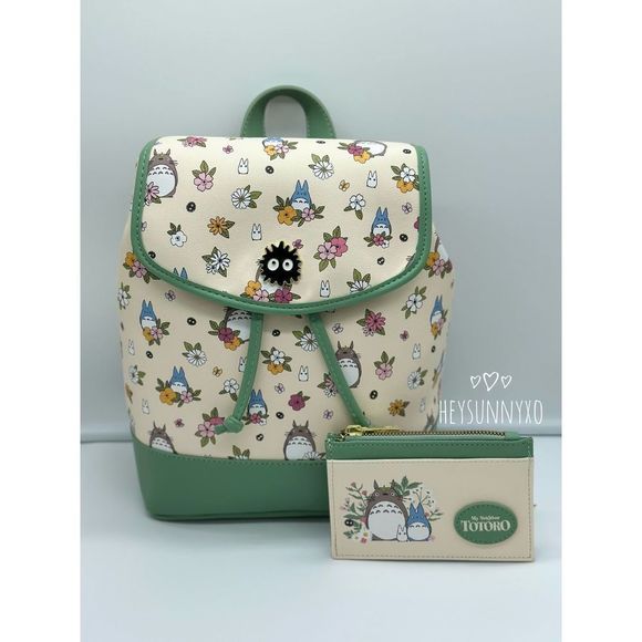 Her Universe | Bags | Studio Ghiblimy Neighbor Totoro Floral Slouch